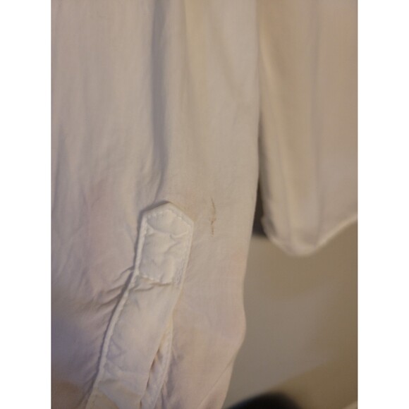 Cloth & Stone White Tencel Button Up Shirt Sz S - Picture 6 of 7